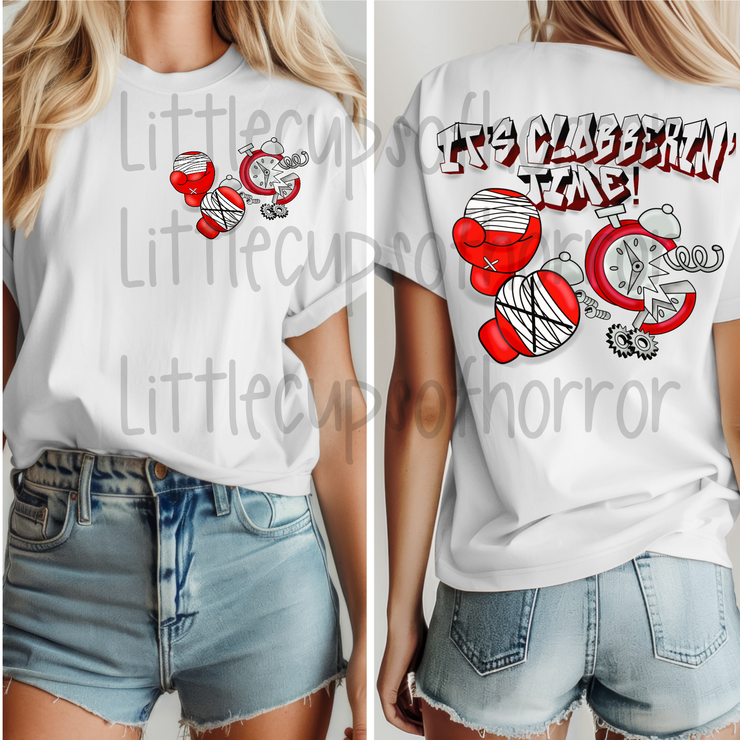 Clobberin time shirt
