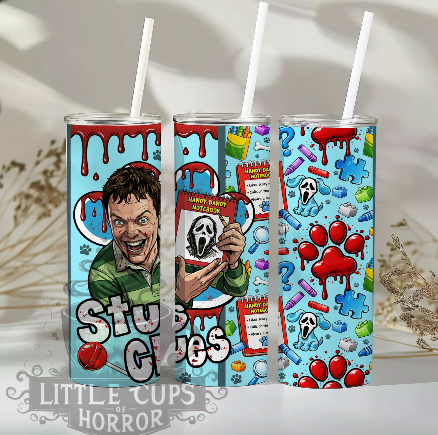 Stu’s Clues 20oz tumbler