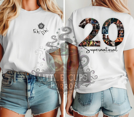 Supernatural 20yrs shirt