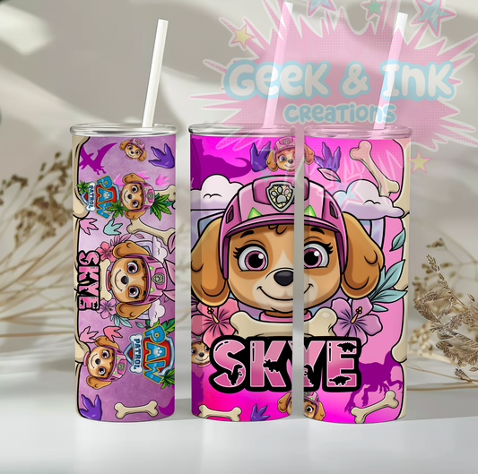 Puppy patrol 20oz tumblers