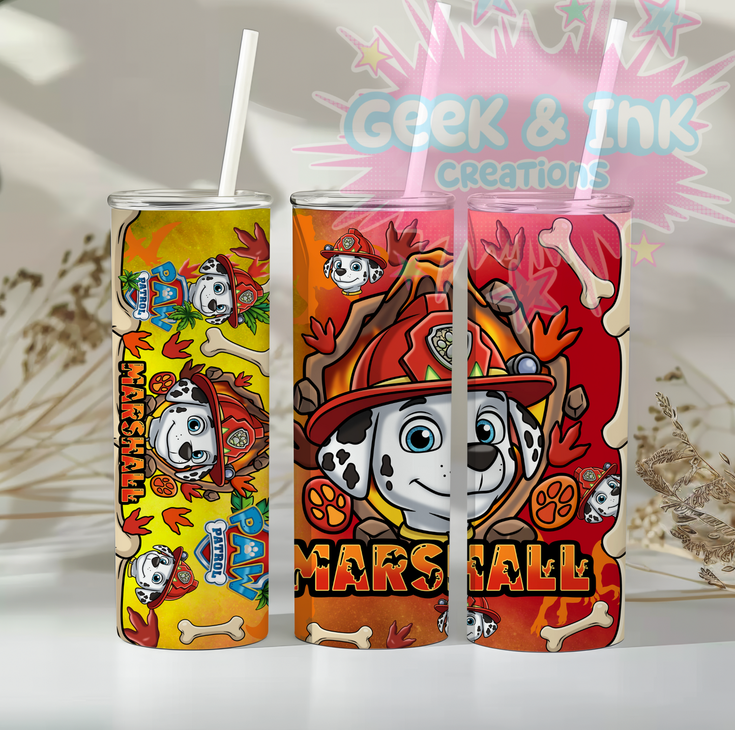 Puppy patrol 20oz tumblers