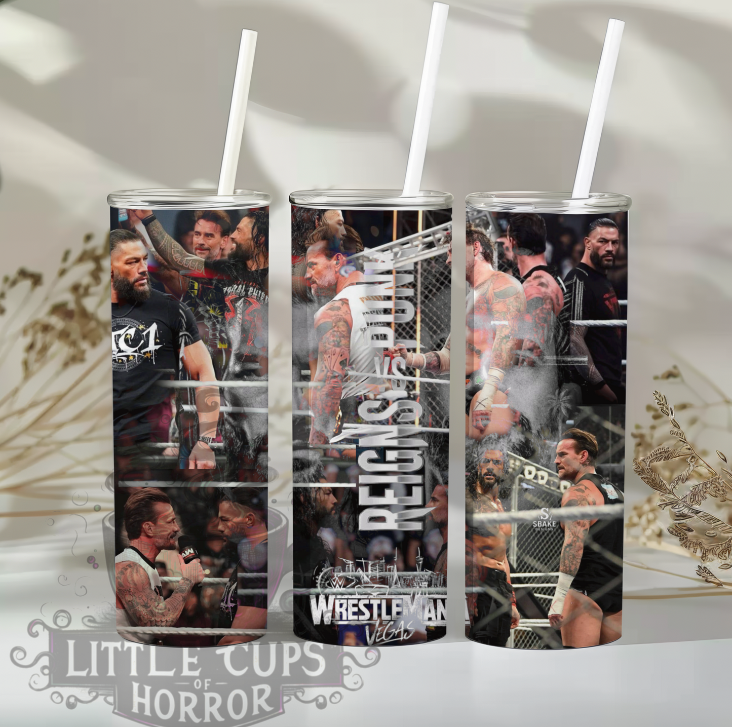 PunkReigns 20oz tumbler