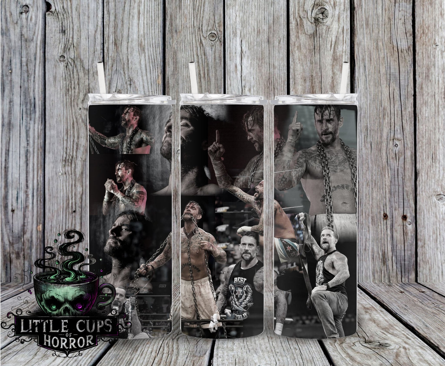 Punk chains 20oz tumbler LIMITED DESIGN