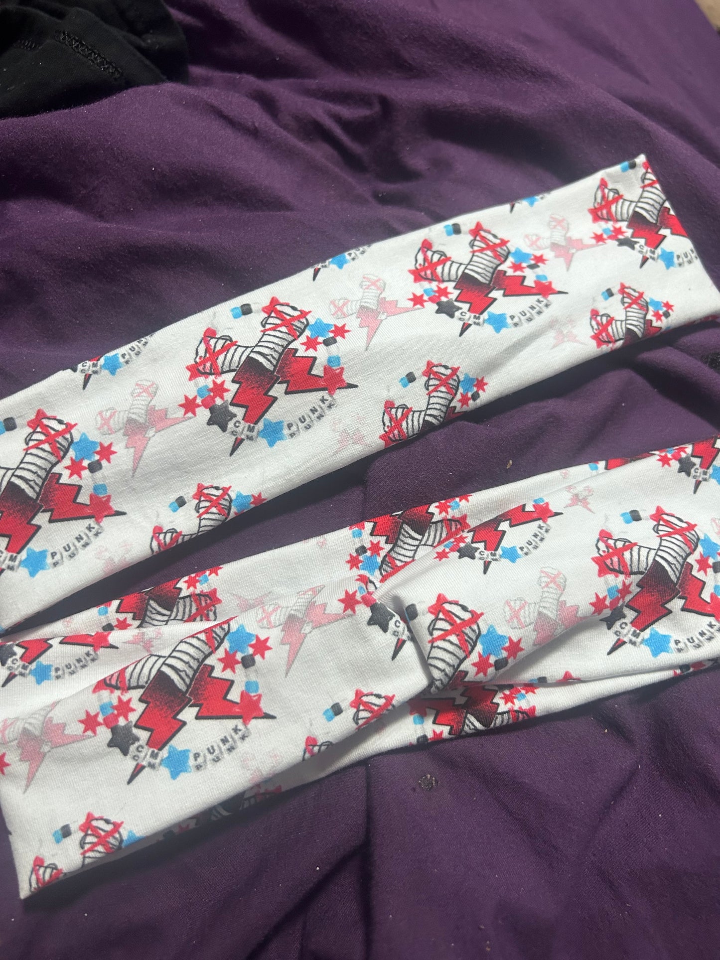 Punk stretchy headband
