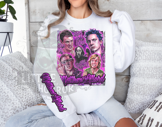 ML collage sweatshirt