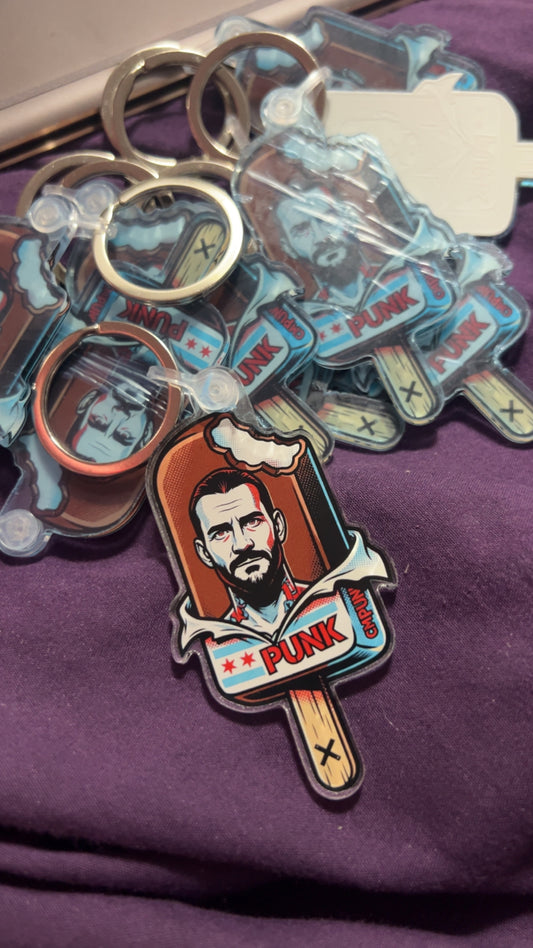 Punk Ice Cream bar keychain