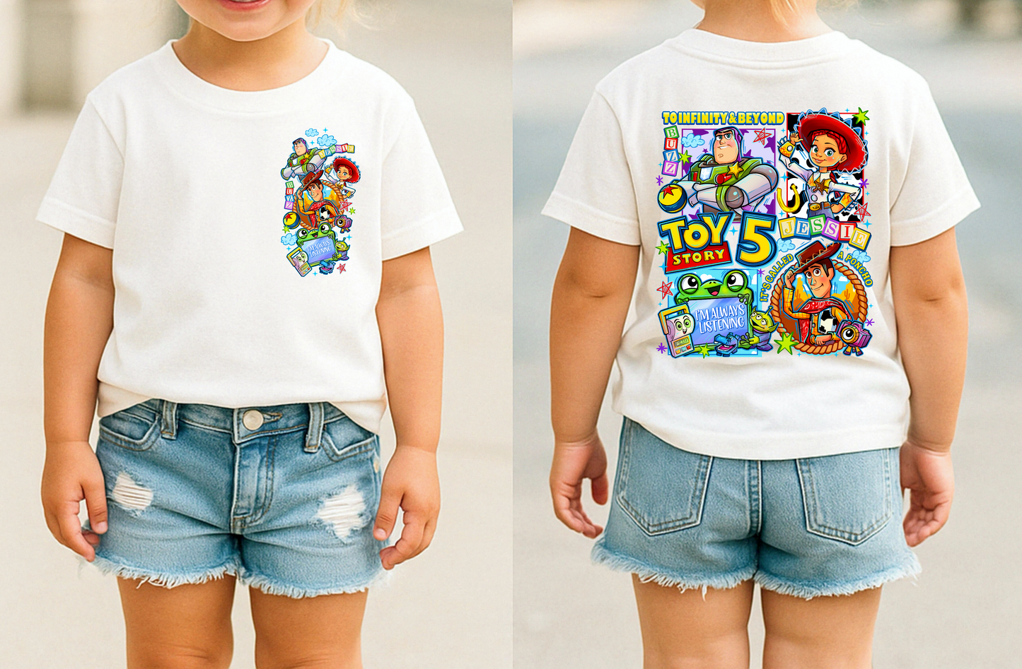 Toys pt 5 white shirt