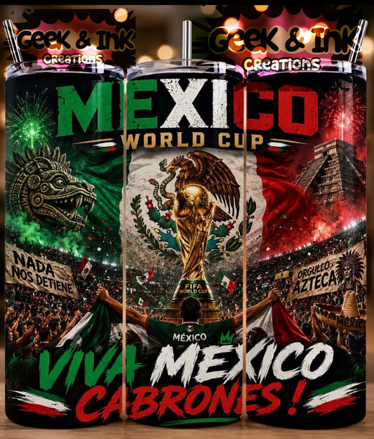 Mexico cup 20oz tumbler
