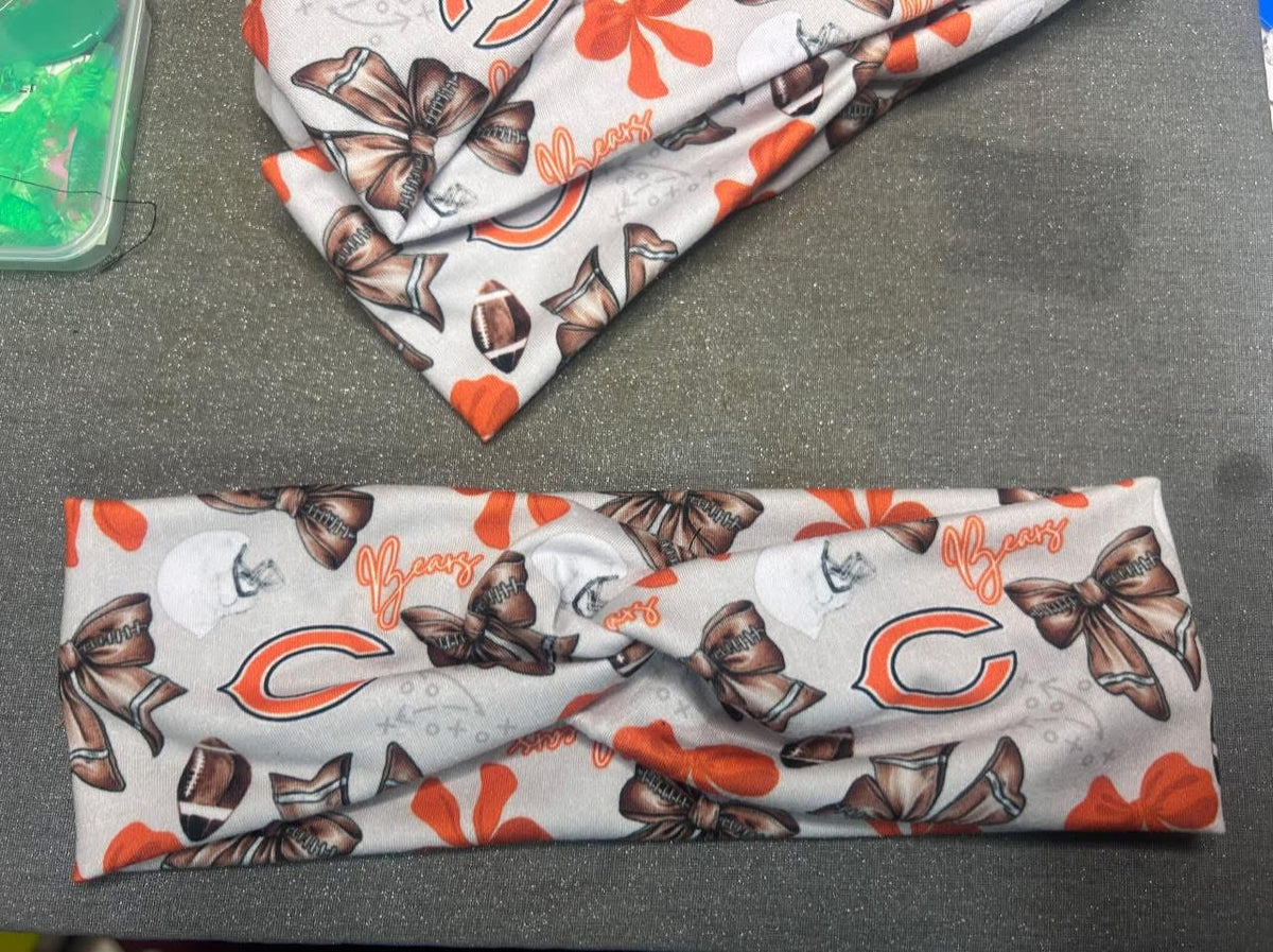 Bears Football headbands