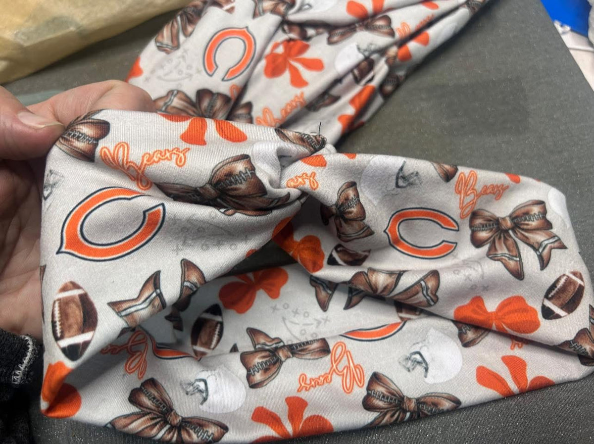 Bears Football headbands
