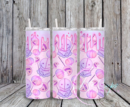 Pastel Horror Tumbler | Trick R Treat