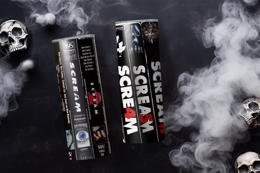 Horror Scream VHS 20oz Tumber